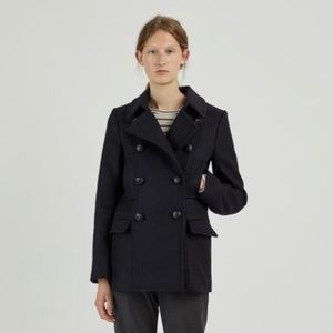 Isabel Marant Etoile Floffy Short Caban Coat 36